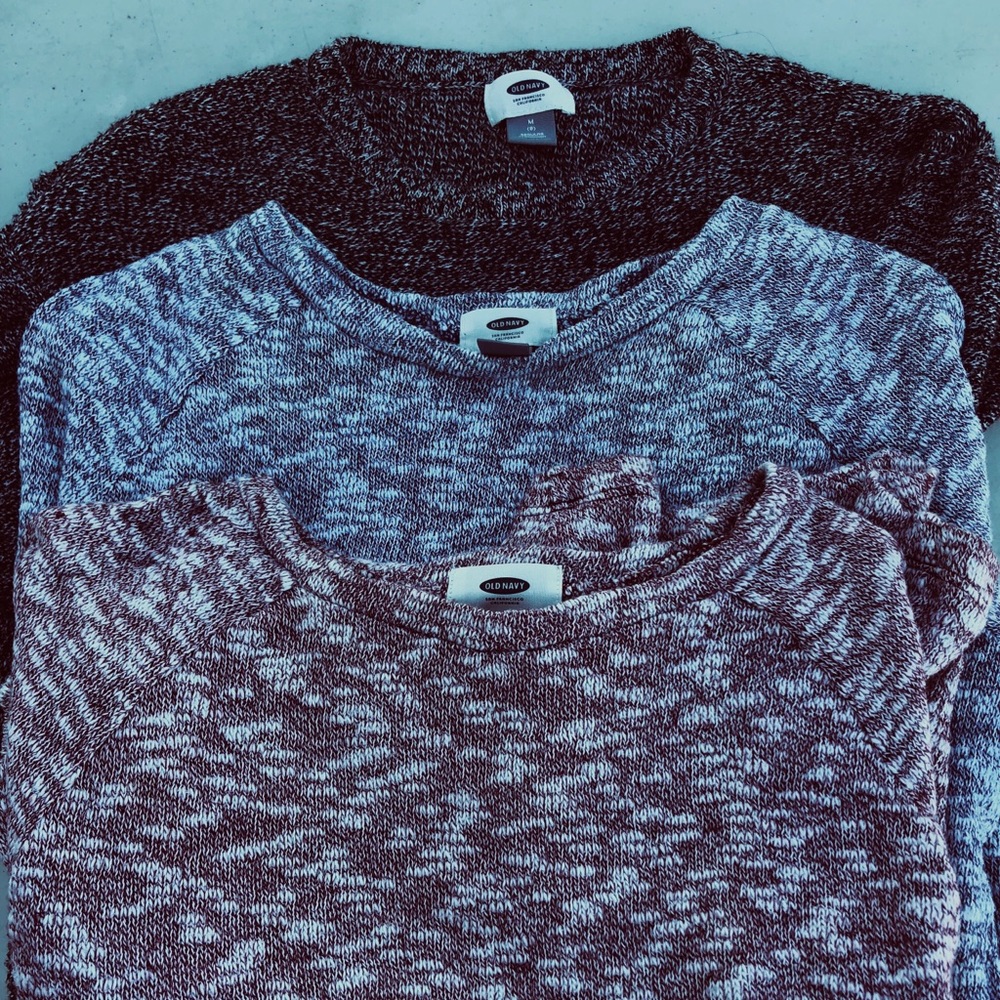 Bundle of 3 Old Navy Girls Sweaters